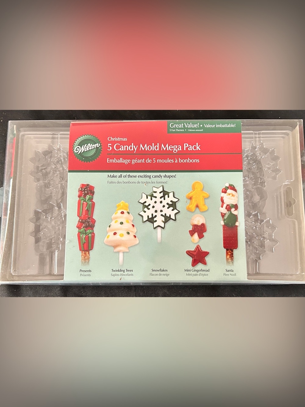 Wilton Holiday Candy Mold Pack